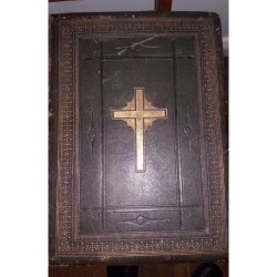 mid 19th century Pulpit Bible by London Virtue and co