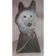 Limited Edition Wolf Sculpture 'Fire & Ice' by Rick Cain
